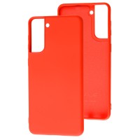 Чохол Samsung Galaxy S21+ (G996) Wave colorful червоний