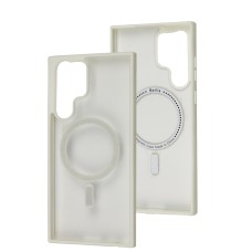 Чохол Samsung Galaxy S22 Ultra Berlia Color MagSafe white
