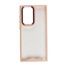 Чехол для Samsung Galaxy S22 Ultra Wave Just pink sand
