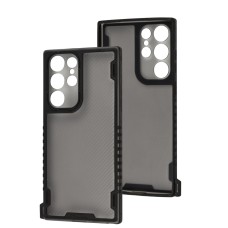Чохол Samsung Galaxy S22 Ultra Carbon strap black