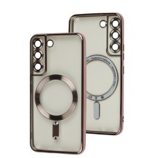 Чохол для Samsung Galaxy S22 (S901) Berlia MagSafe pink