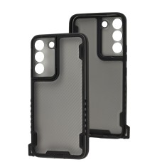 Чохол Samsung Galaxy S22 Carbon strap black