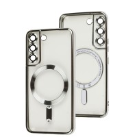 Чохол Samsung Galaxy S22 Berlia MagSafe silver