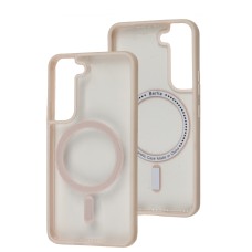 Чохол Samsung Galaxy S22 Berlia Color MagSafe pink