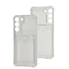 Чохол для Samsung Galaxy S22 (S901) WXD Card Pocket прозорий