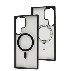 Чохол Samsung Galaxy S23 Ultra Berlia Color MagSafe black