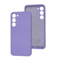 Чохол Samsung Galaxy S23+ Wave camera Full light purple
