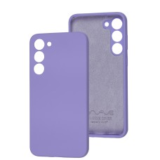 Чохол Samsung Galaxy S23+ Wave camera Full light purple