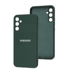 Чохол Samsung Galaxy A34 5G Full camera зелений / dark green