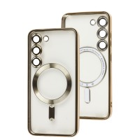 Чохол Samsung Galaxy S23 Berlia MagSafe gold