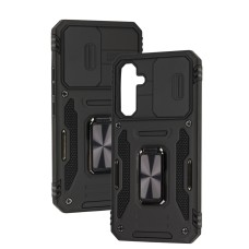 Чохол Samsung Galaxy A54 (A546) Camshield Army Ring чорний