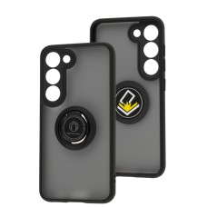 Чохол Samsung Galaxy S23 LikGus Edging Ring чорний