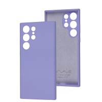 Чохол Samsung Galaxy S23 Ultra Wave camera Full light purple