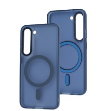 Чохол Samsung Galaxy S23 Lyon Frosted MagSafe navy blue