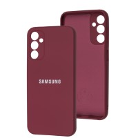 Чохол для Samsung Galaxy M14 (M146) Silicone Full camera marsala