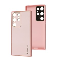Чохол Samsung Galaxy S23 Ultra Leather Xshield pink