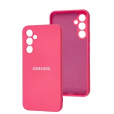 Чохол Samsung Galaxy A54 (A546) Full camera рожевий / barbie pink