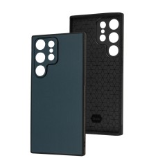 Чохол для Samsung Galaxy S23 Ultra Classic leather case forest green
