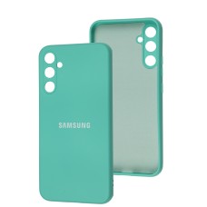 Чохол Samsung Galaxy A34 5G Full camera бірюзовий / marine green