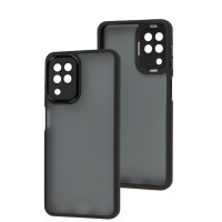 Чохол для Samsung Galaxy A22/M22/M32 Luxury Metal Lens чорний