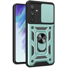 Чохол для Samsung Galaxy A14 Serge Ring Armor ударостійкий зелений