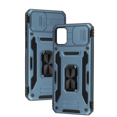 Чохол для Samsung Galaxy A05 (A055) Camshield Army Ring light blue