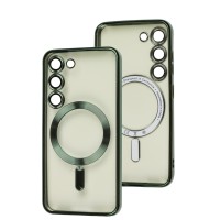 Чохол Samsung Galaxy S23 Berlia MagSafe green