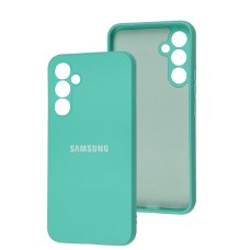 Чохол Samsung Galaxy A54 (A546) Full camera бірюзовий / marine green