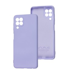 Чохол Samsung Galaxy A22 (A225) Wave Full colorful light purple