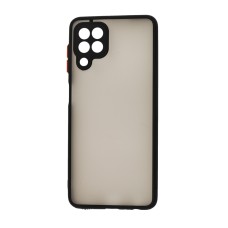 Чохол Samsung Galaxy A22 (A225) LikGus Totu camera protect чорний / червоний