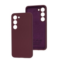 Чохол Samsung Galaxy S23 Wave camera Full plum