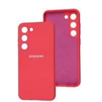 Чохол Samsung Galaxy S23 Full camera розовий / barbie pink