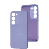 Чохол Samsung Galaxy S23 Full Premium Тризуб бузковий / dasheen