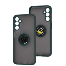 Чохол Samsung Galaxy M14 (M146) LikGus Edging Ring оливковий