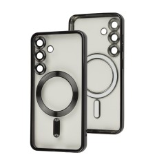Чохол для Samsung Galaxy S24 WAVE Metal Color MagSafe black