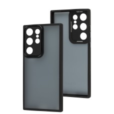 Чохол Samsung Galaxy S23 Ultra Luxury Metal Lens чорний