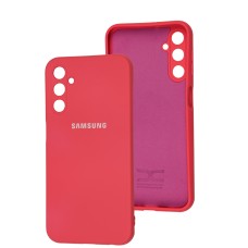 Чохол Samsung Galaxy A24 (A245) Full camera розовий / barbie pink