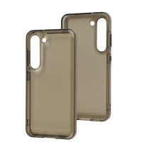 Чохол для Samsung Galaxy S23 (S911) Cosmiс clear color transparent / black