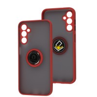 Чохол Samsung Galaxy M14 (M146) LikGus Edging Ring червоний