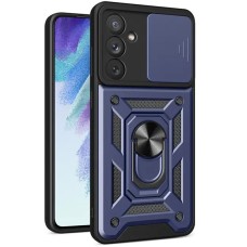 Чохол Samsung Galaxy A14 Serge Ring Armor ударостійкий синій