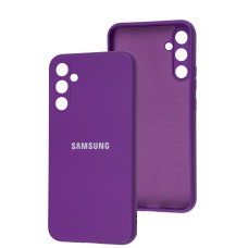 Чохол Samsung Galaxy A34 5G Full camera фіолетовий / purple