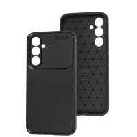 Чохол Samsung Galaxy A54 (A546) Ultimate Carbon premium чорний