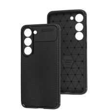 Чохол Samsung Galaxy S23 Ultimate Carbon premium чорний