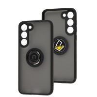 Чохол Samsung Galaxy S23+ LikGus Edging Ring чорний