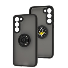 Чохол Samsung Galaxy S23+ LikGus Edging Ring чорний