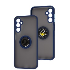 Чохол Samsung Galaxy M14 (M146) LikGus Edging Ring синій