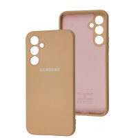 Чохол Samsung Galaxy A54 (A546) Full camera пудра