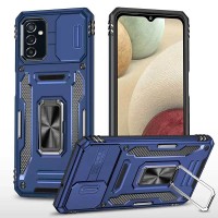 Чохол для Samsung Galaxy A34 (A346) Camshield Army Ring navy