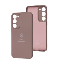 Чохол Samsung Galaxy S23+ Full Premium Тризуб розовий / pink sand