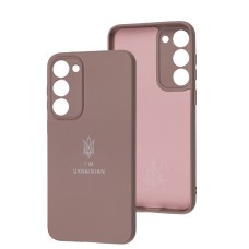 Чохол Samsung Galaxy S23+ Full Premium Тризуб розовий / pink sand
